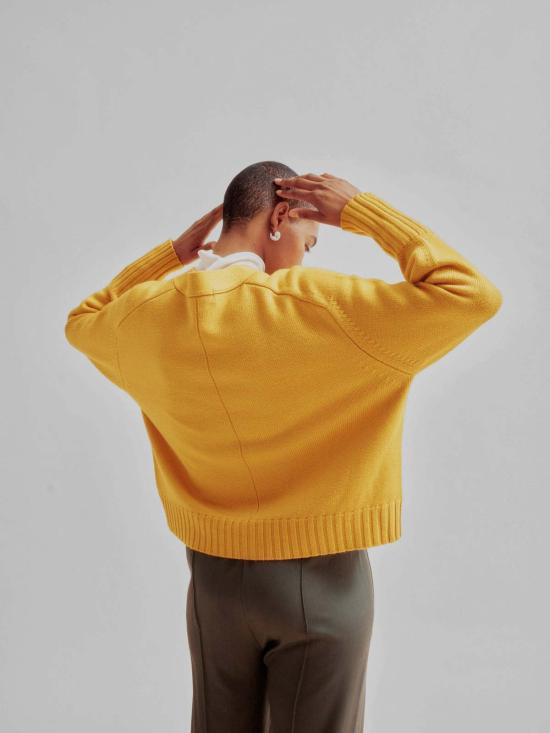  사야카 다비스 뉴욕 가디건 사야카 데이비스 뉴욕 벌룬 슬리브 카디건 - SAYAKA DAVIS NEW YORK