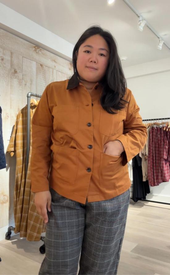  콘라도 자켓 폴리나 초어 반 재킷 - CONRADO