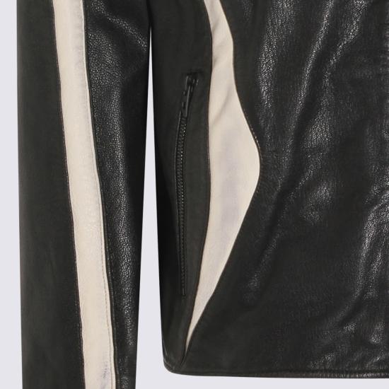  디젤 자켓 가죽 재킷 블랙 - DIESEL