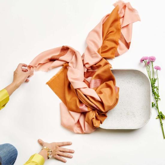  Variously 머플러/스카프 다양한 캐니언 스카프 오렌지 - OTHER BRANDS