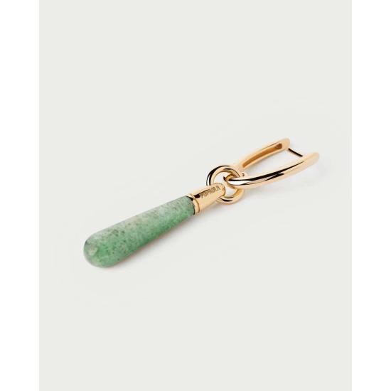  피디파올라 목걸이/팬던트 Pdpaola 그린 아벤츄린 대형 펜던트 골드/그린 - PD PAOLA