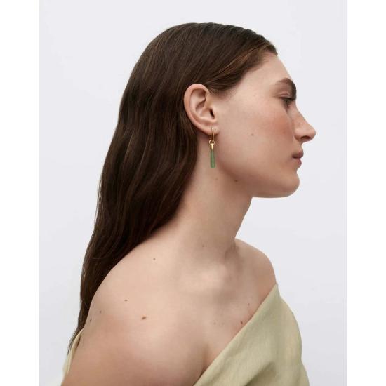  피디파올라 목걸이/팬던트 Pdpaola 그린 아벤츄린 대형 펜던트 골드/그린 - PD PAOLA