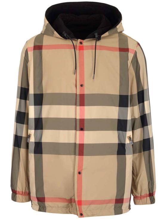  버버리 자켓 리버서블 재킷 블랙 - BURBERRY