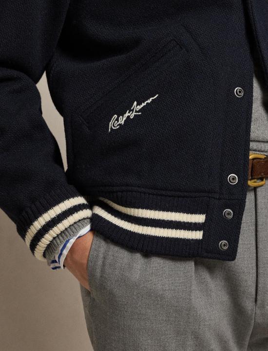  폴로 랄프로렌 봄버 자켓 폴로 랄프 로렌 양키스 재킷 네이비 - POLO RALPH LAUREN
