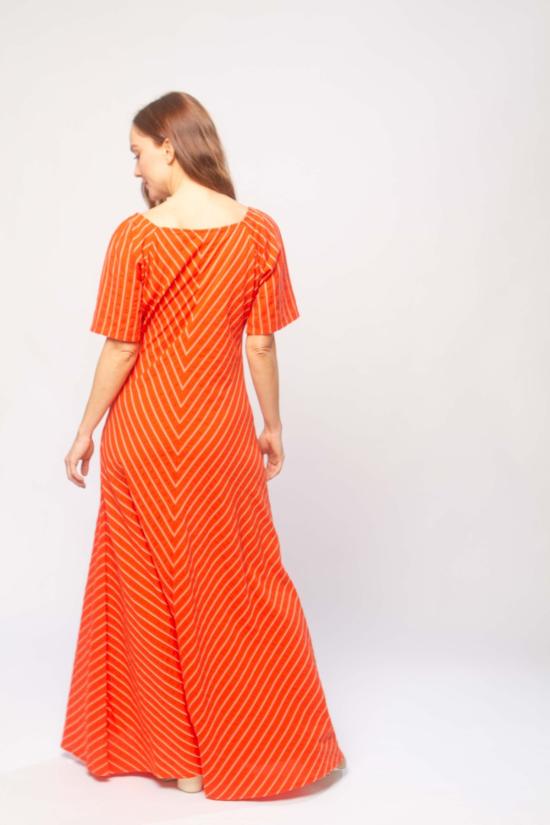  에이스 앤 지그 롱 원피스 제이미 드레스 쁘띠푸르 - ACE & JIG