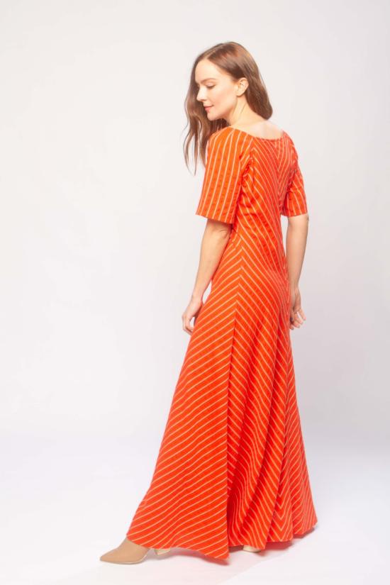  에이스 앤 지그 롱 원피스 제이미 드레스 쁘띠푸르 - ACE & JIG