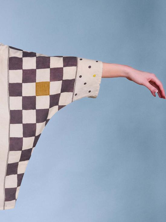  IKKIVI 블라우스 이키비 플라워 프레스드 인 페이지 셔츠 멀티 컬러 - IKKIVI