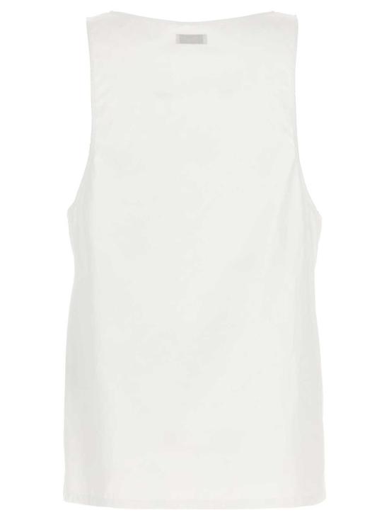  생로랑 블라우스 헨리 탱크탑 화이트 - SAINT LAURENT