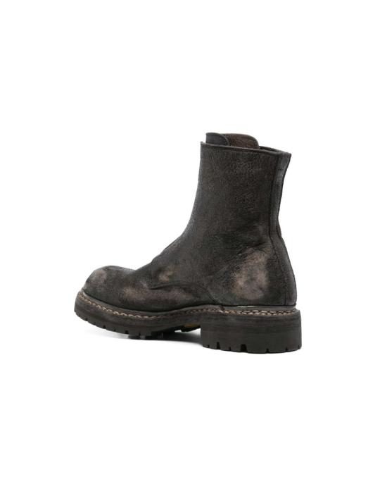  구이디 부츠 Guidi 블랙 코팅 호스 리버스 가죽 Gr05 Frv Ru 지퍼 빅 대디  블랙 - GUIDI