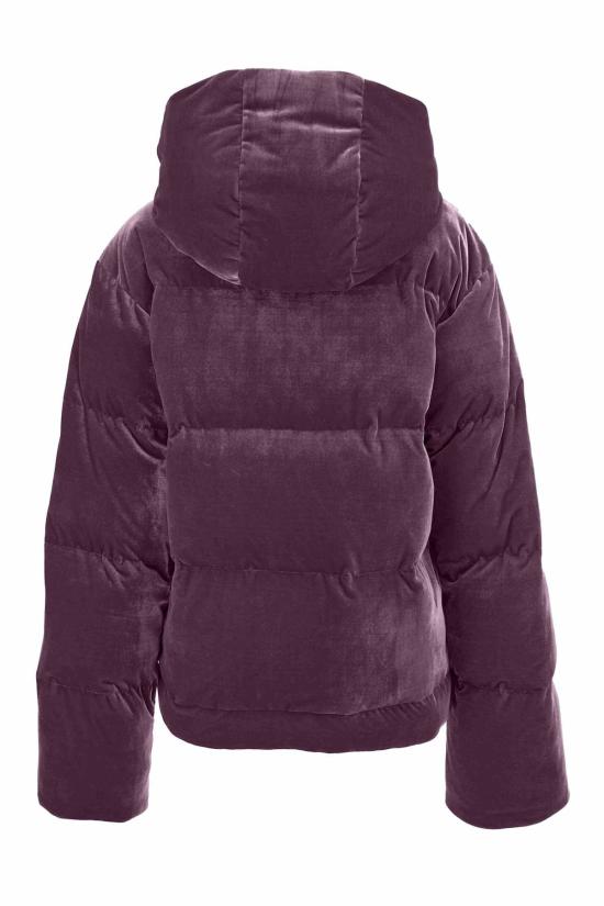  베르사체 봄버 자켓 진 쿠튀르 다운 재킷 퍼플 - VERSACE