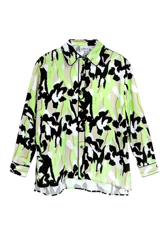  Untitled in Motion 블라우스 무제 In Motion Manifest Top Iris - UNTITLED IN MOTION