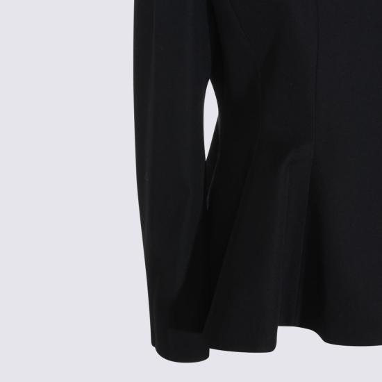  펜디 수트 자켓 울 블레이저 블랙 - FENDI