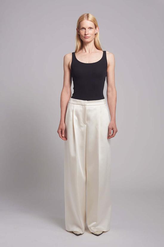  일레븐 식스 민소매 티셔츠 미아 립 탱크 블랙 - ELEVEN SIX