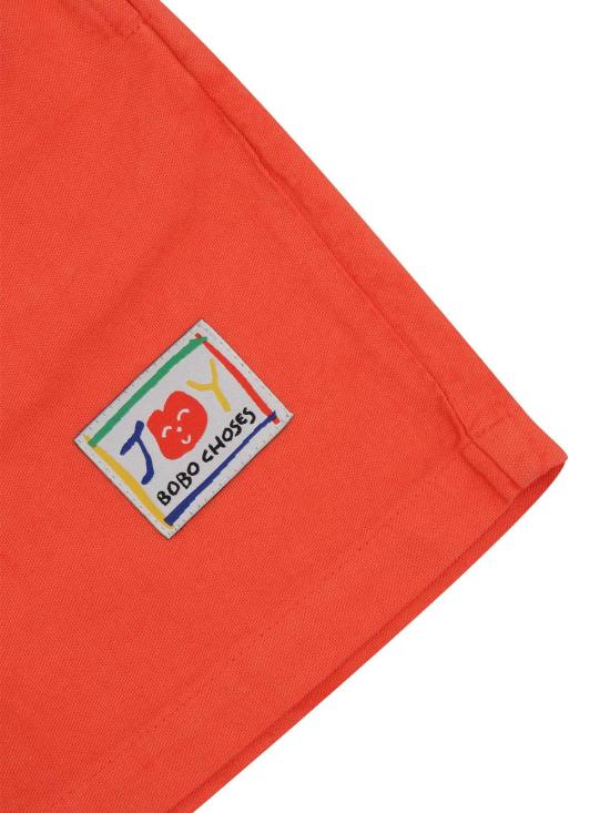  [키즈] 보보쇼즈 쇼츠/버뮤다 보보 초스 스마일링 우븐 버뮤다 쇼츠 레드 - BOBO CHOSES