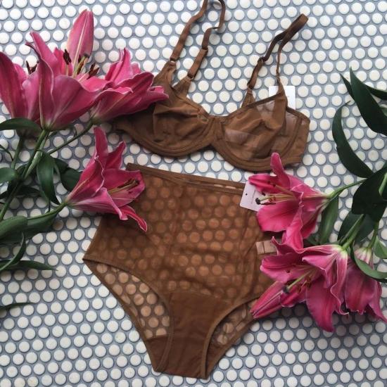  Ownbrown 브라 오운운 언더와이어 메쉬  빈투 - OTHER BRANDS