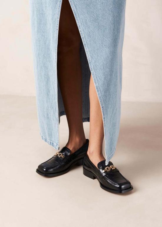  알로하스 로퍼 엘리엇 알리  블랙 - ALOHAS