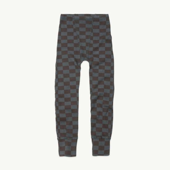  [키즈] Main Story 트레이닝/조거 팬츠 키즈 메인 스토리 립 레깅스 플럼 키튼 체크