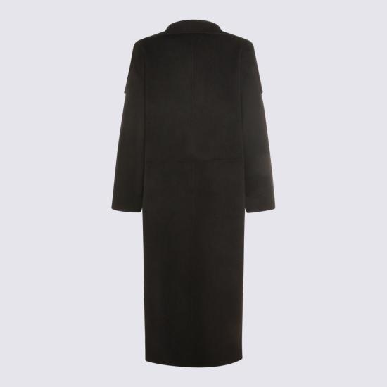  토템 코트 울  블랙 - TOTEME