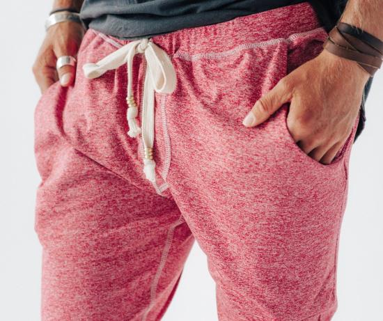  Crow Collective 트레이닝/조거 팬츠 크로우 콜렉티브 저니 팬츠 레드 록스 - OTHER BRANDS