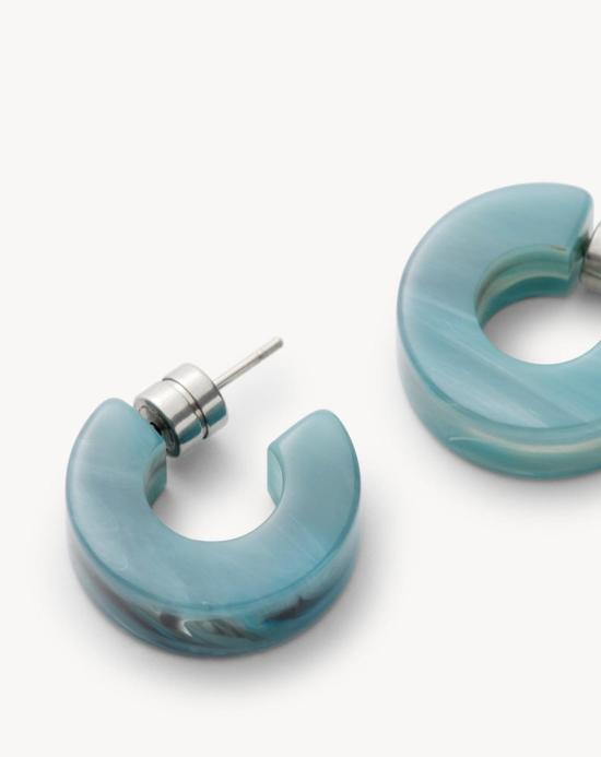  earrings 이어링 마체테 뮤즈 후프스 제이다이트 - OTHER BRANDS