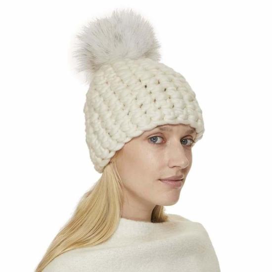  미샤램퍼트 모자 미샤 램퍼트 커스텀 폼스터 비니 - MISCHA LAMPERT