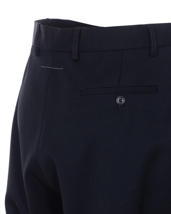  MM6 메종마르지엘라 숏팬츠 Mm6 메종 마르지엘라 버진 울 쇼츠 블랙 - MM6 MAISON MARGIELA