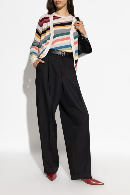  폴 스미스 가디건 PS  스트라이프 패턴 멀티컬러 카디건 - PAUL SMITH