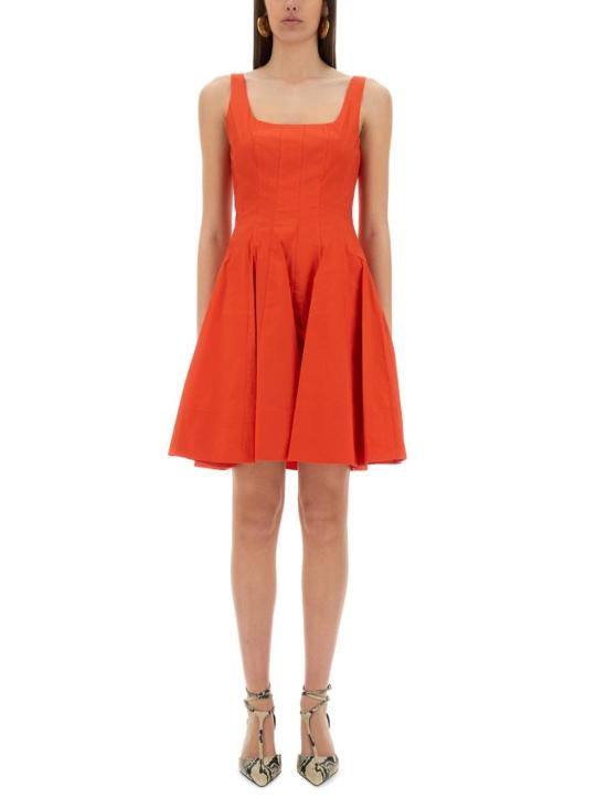  스타우드 숏 원피스 웰스 미니 드레스 레드