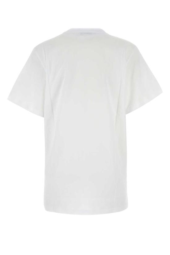  막스마라 반팔 티셔츠 Max Mara 망고 티셔츠 Bianco Ottico - MAX MARA