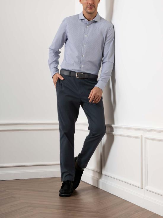  O.N.S 긴팔 셔츠 아서 벵갈 스트라이프  밝은 흰색/중간 파란색 스트라이프 - OTHER BRANDS