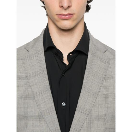  발바 긴팔 셔츠 바르바 나폴리  블랙 - BARBA