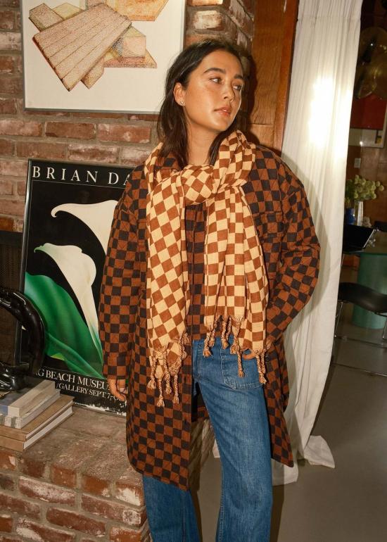  에이스 앤 지그 머플러/스카프 에이스 & 지그 알토 스카프 라임 - ACE & JIG