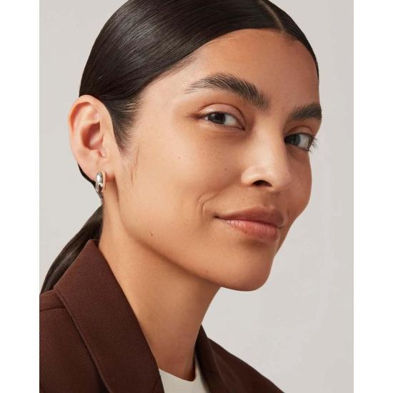  제니 버드 이어링 톰 후프 스몰  실버 - JENNY BIRD