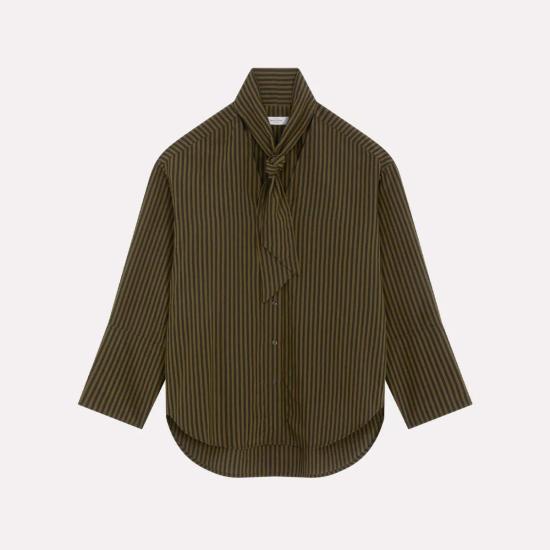  Roseanna 블라우스 로잔나 비토 셔츠 그린/실버 - ROSEANNA