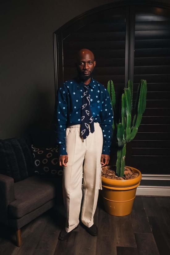  Post-Imperial 긴팔 셔츠 포스트 임페리얼 아자  인디고/스카이 - OTHER BRANDS