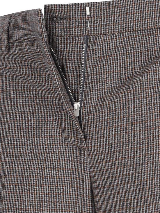  스텔라 맥카트니 스트레이트 팬츠 스텔라 매카트니 자수 울 팔라초 팬츠 카멜 그레이 - STELLA MCCARTNEY