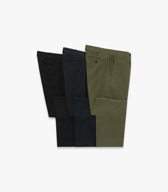  Knickerbocker NYC 치노 팬츠 니커보커 NYC 캐널 테이퍼드 팬츠 블랙 - OTHER BRANDS
