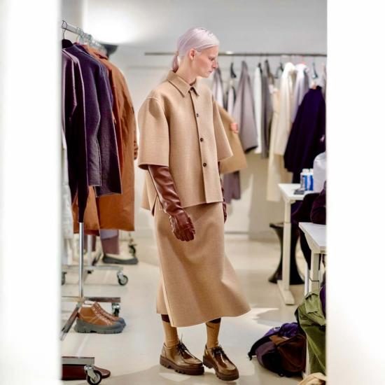  소피 드후레 롱 스커트 Sofie D'hoore 서튼  카드보드