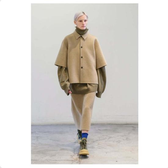  소피 드후레 롱 스커트 Sofie D'hoore 서튼  카드보드 - SOFIE D'HOORE