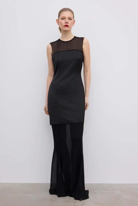  하우스 오브 다그마르 롱 원피스 하우스 오브 다그마 투 레이어 맥시 드레스