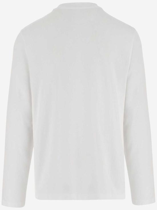  자크뮈스 긴팔 티셔츠 로고  화이트 - JACQUEMUS