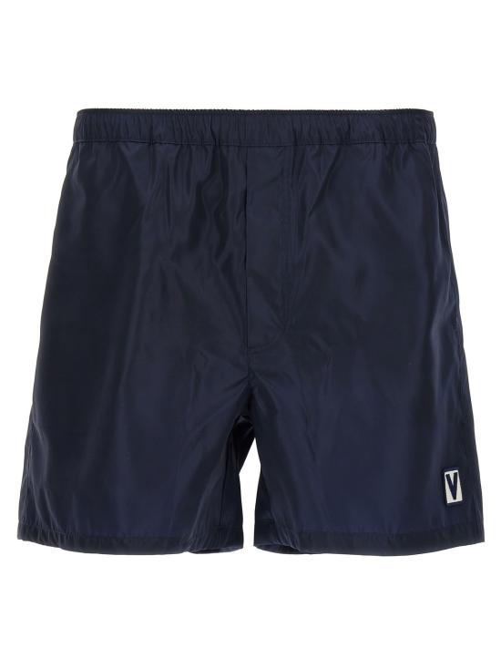  발렌티노 가라바니 스윔팬츠 셰 발렌티노 수영 반바지 블루 - VALENTINO GARAVANI