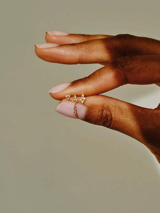  Metier Jewelry 이어링 메티에 주얼리 달라 카넬 .3 스터드 - OTHER BRANDS