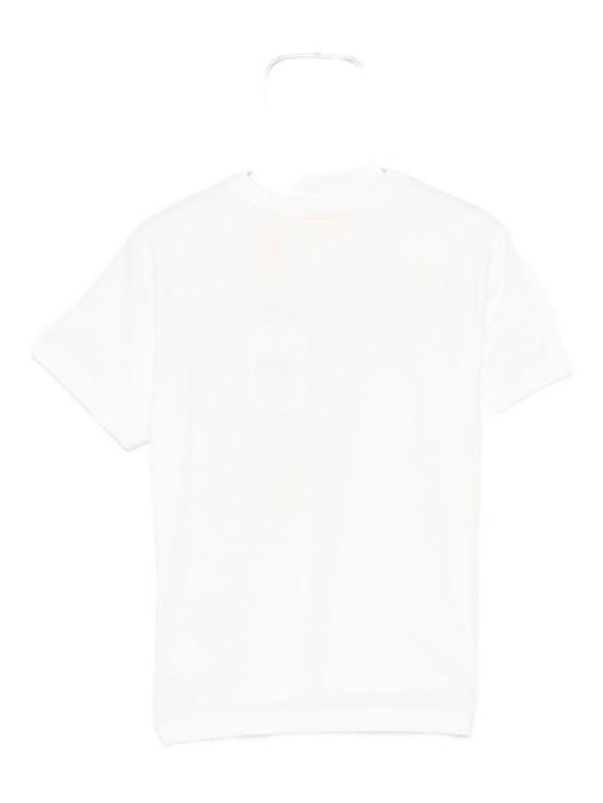  [키즈] 오프화이트 탑 키즈 크루넥 반팔 티셔츠 (화이트) - OFF WHITE