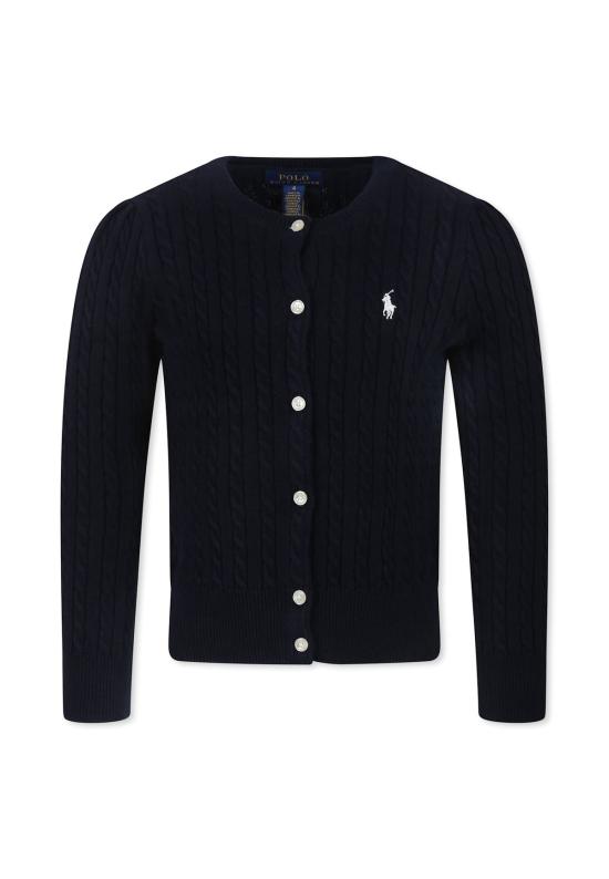  [키즈] 랄프 로렌 풀오버 아동용 말 그림 카디건 (블루)