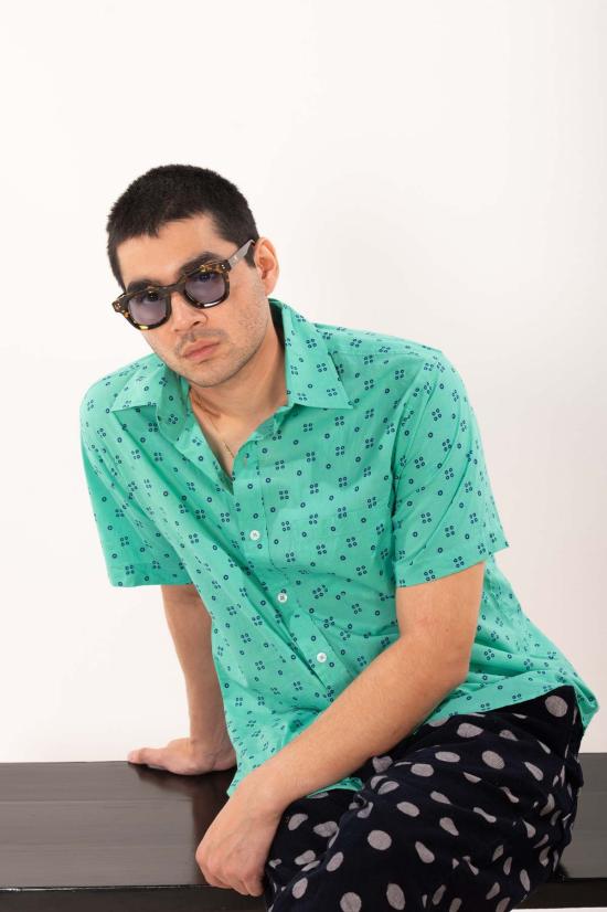  DUSHYANT. 반팔 셔츠 Dushyant. 포크 반소매 - DUSHYANT