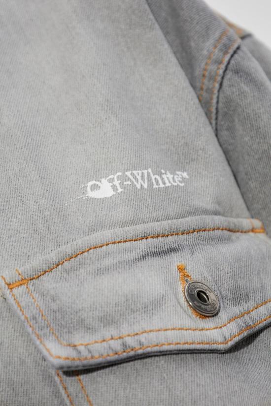  오프화이트 탑 데님 셔츠 - OFF WHITE