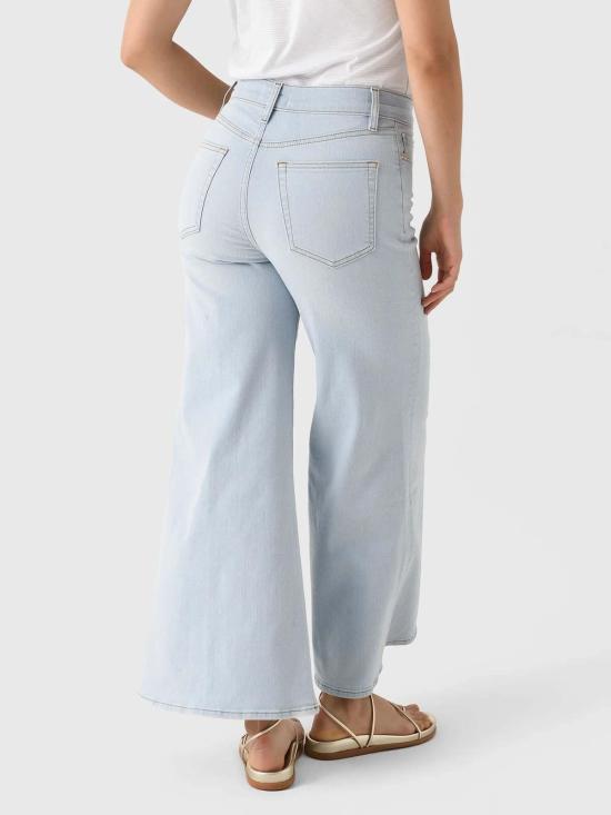  프레임 데님 팬츠 르 팔라초 크롭 진 플로트 - FRAME