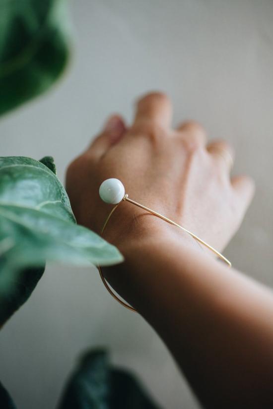  주주메이드 커프스 링크/타이 홀더 디어 브레이슬릿