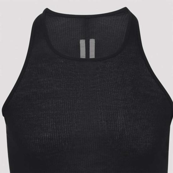  릭 오웬스 민소매 티셔츠 베이직 립 탱크탑 블랙 - RICK OWENS